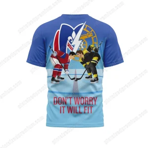 Heated Rivalry Don't Worry It Will Fit T-Shirt