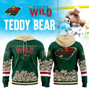 Minnesota Wild x Teddy Bears New Hoodie
