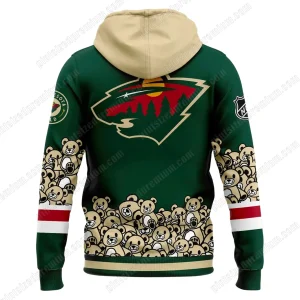 Minnesota Wild x Teddy Bears New Hoodie