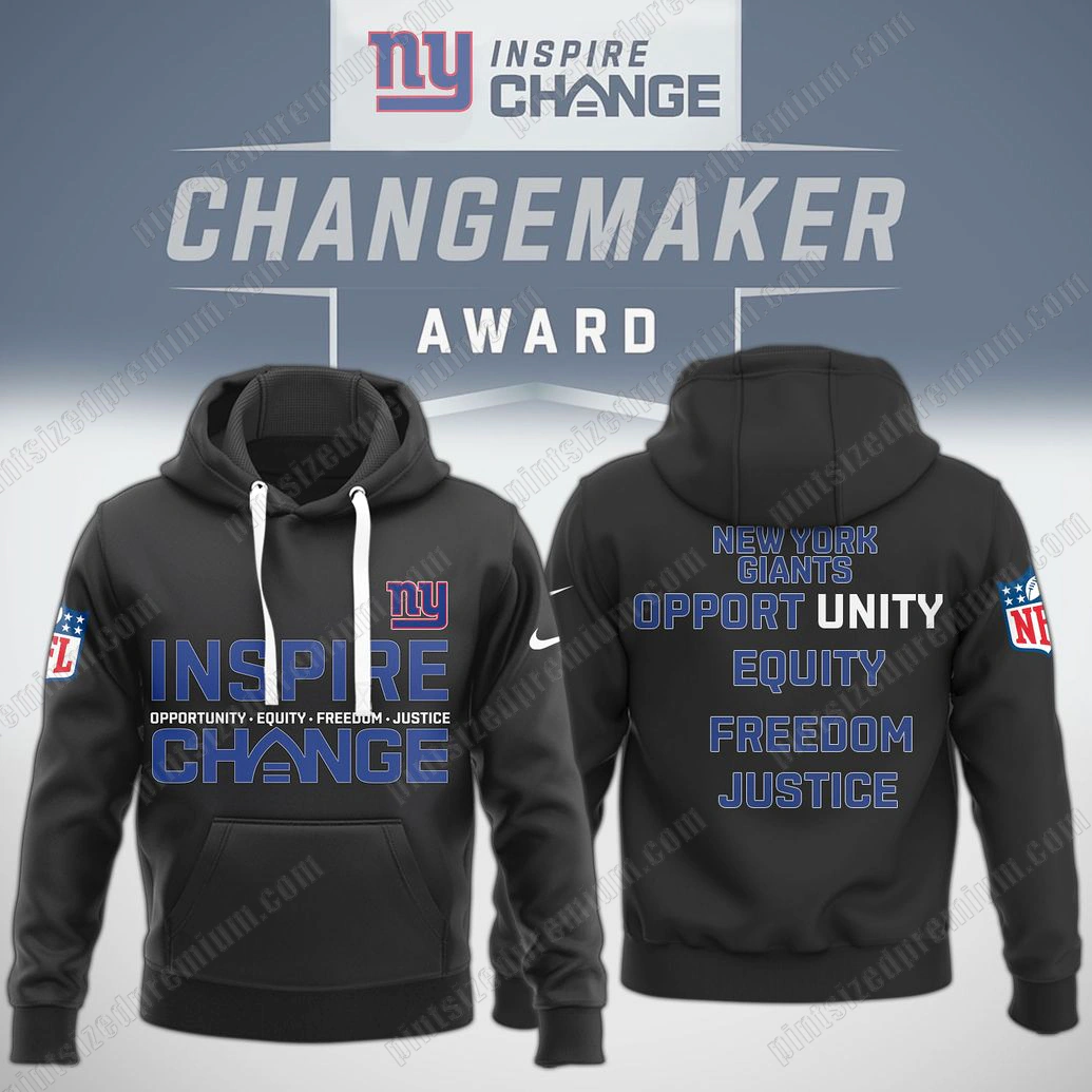 New York Giants Inspire Change 2025 Freedom Hoodie New York Giants Inspire Change 2025 Freedom Hoodie