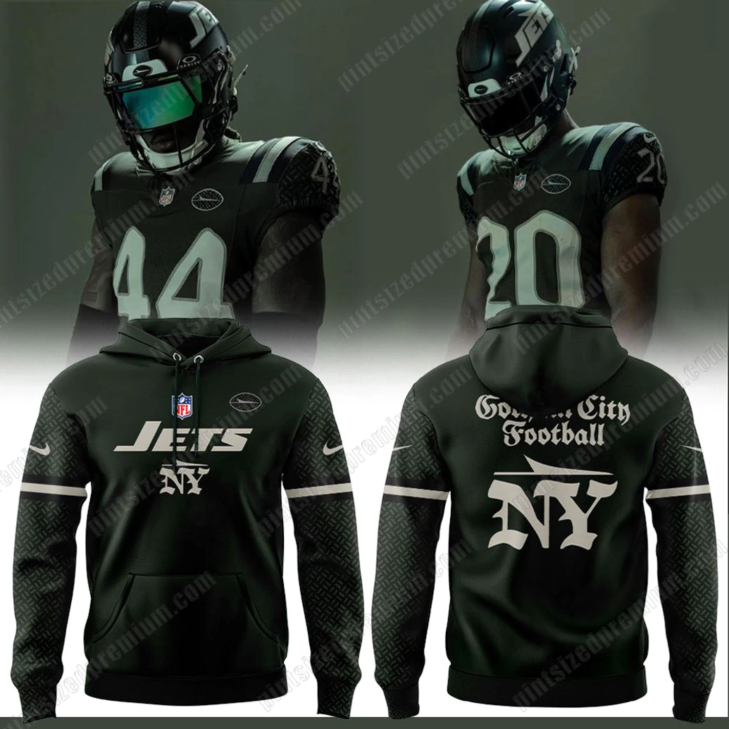New York Jets Gotham City Football Uniform 2025 Hoodie New York Jets Gotham City Football Uniform 2025 Hoodie
