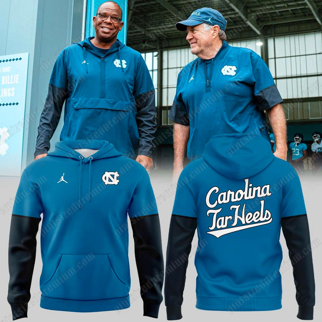 North Carolina Tar Heels x Coach Bill Belichick Hoodie North Carolina Tar Heels x Coach Bill Belichick Hoodie