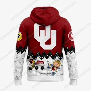 Oklahoma Sooners Peanuts Night Limited Hoodie