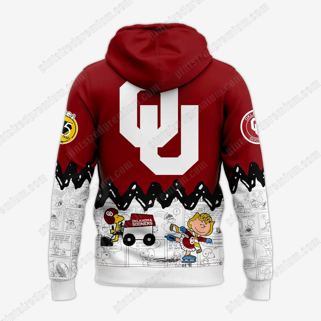Oklahoma Sooners Peanuts Night Limited Hoodie Oklahoma Sooners Peanuts Night Limited Hoodie