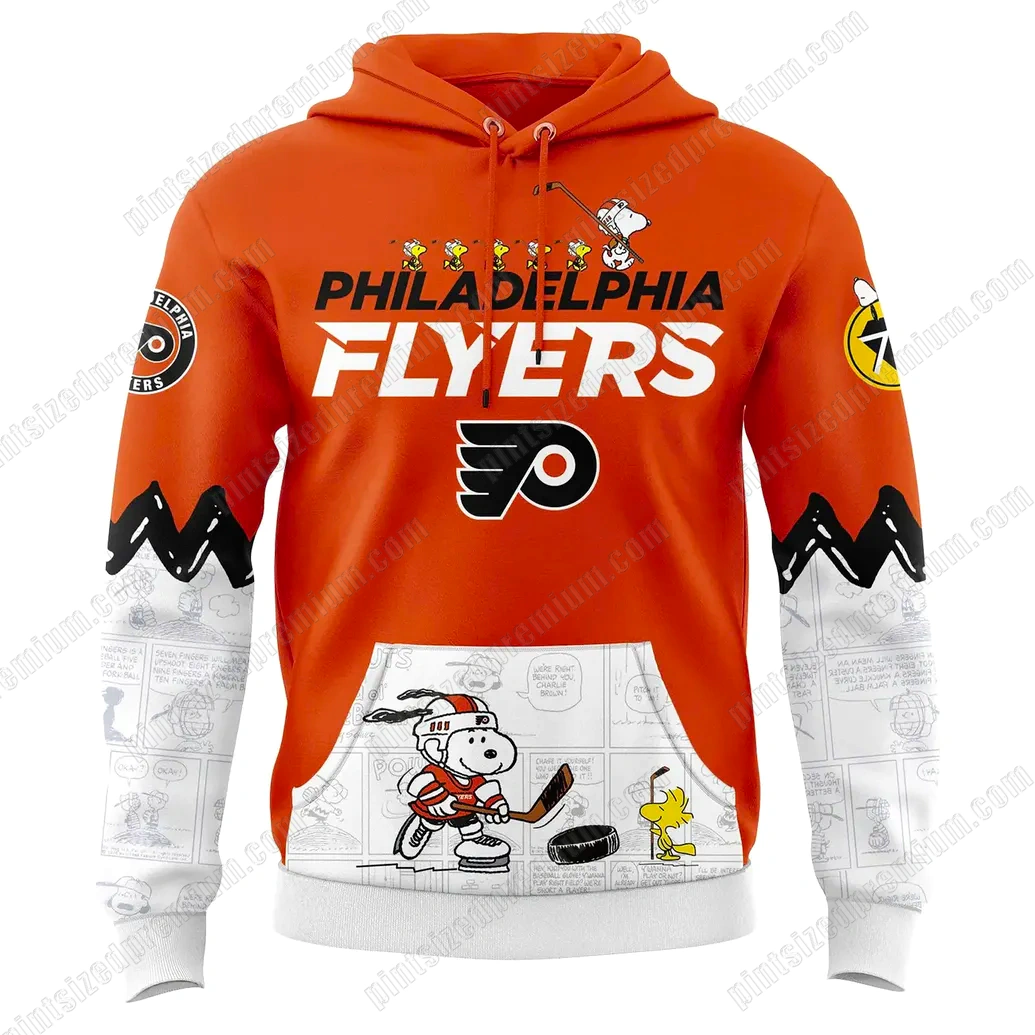 Philadelphia Flyers Peanuts Night 2025-26 Hoodie Philadelphia Flyers Peanuts Night 2025-26 Hoodie