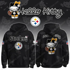 Pittsburgh Steelers Hello Kitty Hoodie