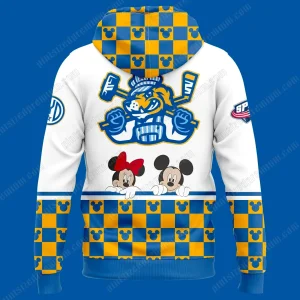 Roanoke Rail Yard Dawgs Mickey Mouse Friends Limited Hoodie