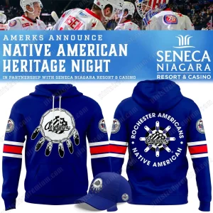 Rochester Americans 2025 Native American Heritage Month Hoodie