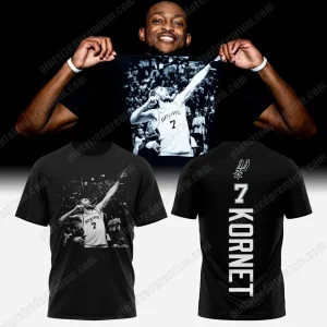 San Antonio Spurs Luke Kornet T-Shirt