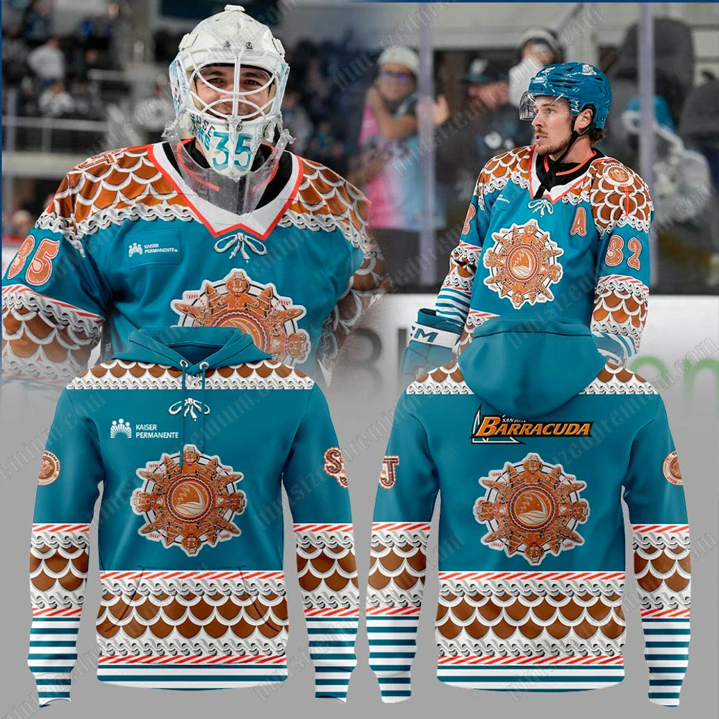 San Jose Barracuda Specialty Teddy Bear Toss 2025 Hoodie San Jose Barracuda Specialty Teddy Bear Toss 2025 Hoodie