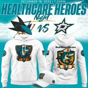 San Jose Sharks Healthcare Heroes Hoodie
