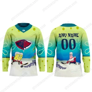South Carolina Stingrays SpongeBob Squarepants Replica Combo Hockey Jersey