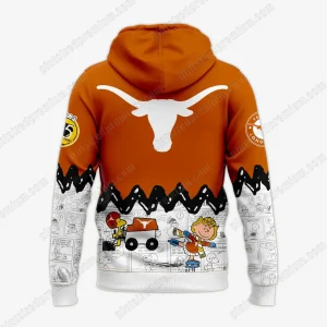Texas Longhorns Peanuts Night Limited Hoodie