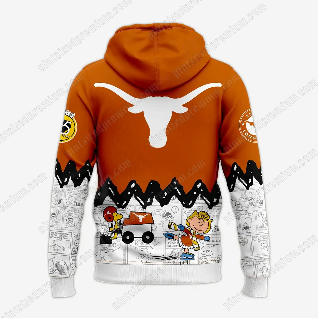 Texas Longhorns Peanuts Night Limited Hoodie Texas Longhorns Peanuts Night Limited Hoodie