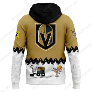 Vegas Golden Knights Peanuts Night Hoodie