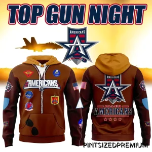 2026 Allen Americans Top Gun Night Special Hoodie