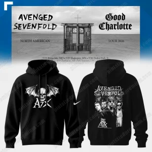 Avenged Sevenfold & Good Charlotte 2026 Tour Collection Hoodie