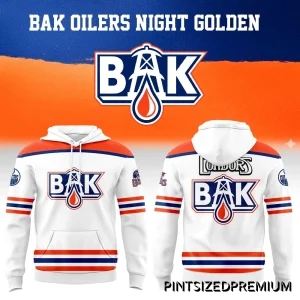 Bakersfield Condors 2026 Oilers Night Golden Hoodie