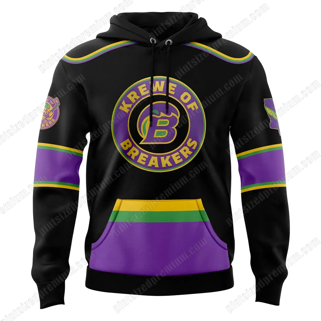 Biloxi Breakers Mardi Gras 2026 New Edition Hoodie Biloxi Breakers Mardi Gras 2026 New Edition Hoodie