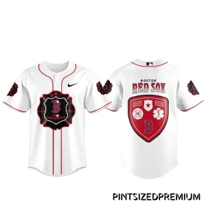 Boston Red Sox First Responders Night 2026 White Jersey