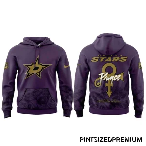 Dallas Stars Prince x Prince 2026 Rogers Nelson Night Special Edition Hoodie