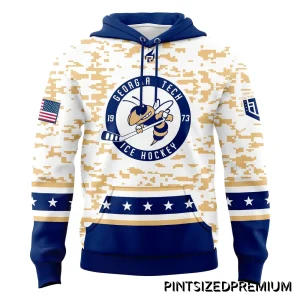 Georgia Tech 2026 Military Appreciation Limited Hoodie