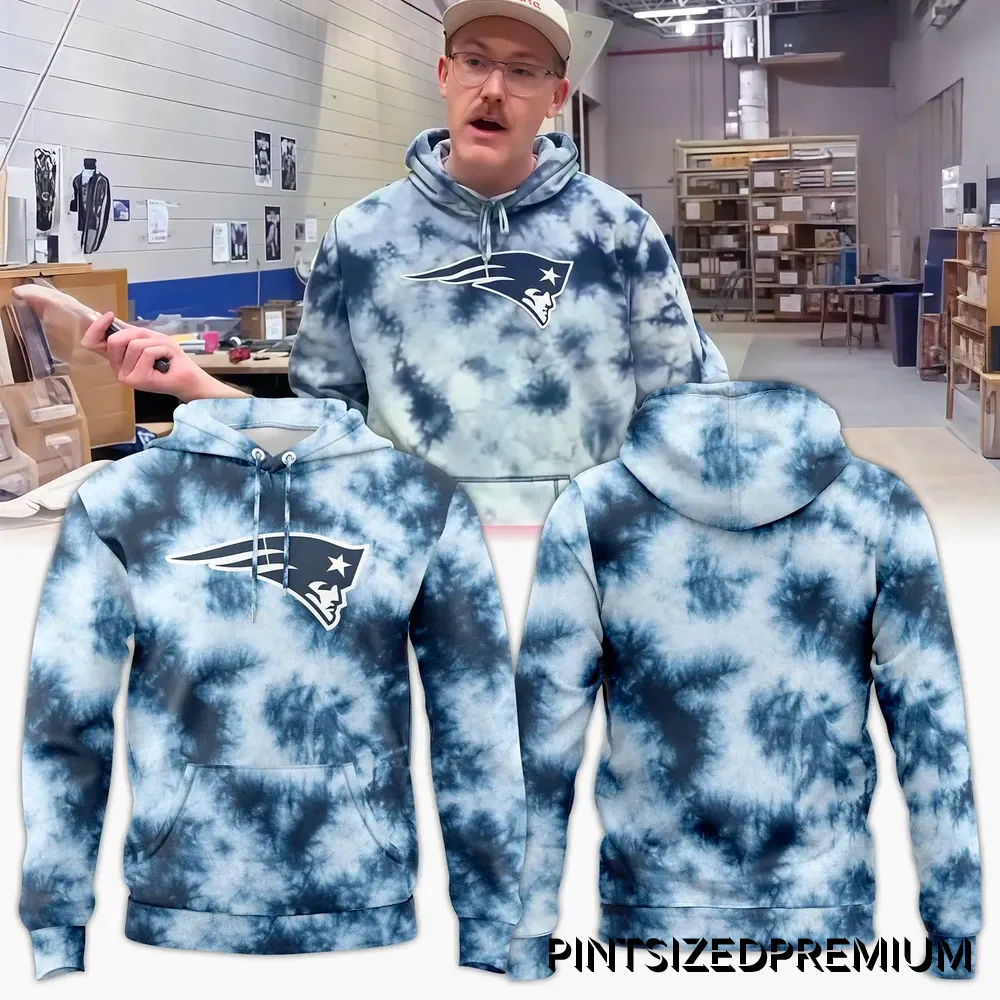 New England Patriots TIe Dye 2026 Hoodie New England Patriots TIe Dye 2026 Hoodie