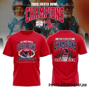 Ole Miss Rebels Fiesta Bowl 2025 Champions Shirt, Hoodie