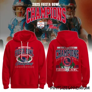 Ole Miss Rebels Fiesta Bowl 2025 Champions Shirt, Hoodie