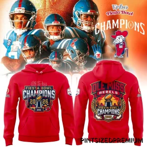 Ole Miss Vrbo Fiesta Bowl Champion 2026 Shirt, Hoodie