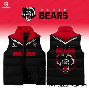 Perth Bears NRL Debut 2026-27 Vest Jacket