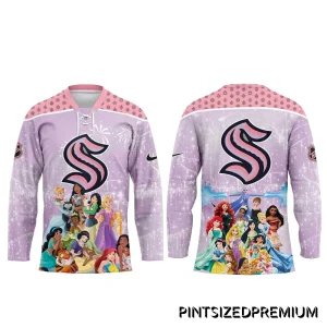 Seattle Kraken 2026 Disney Princess Night Game Jersey