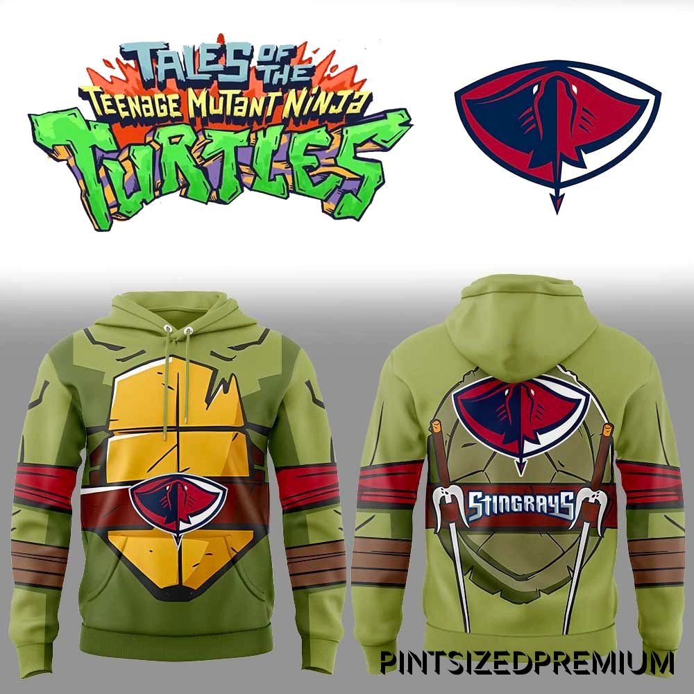South Carolina Stingrays Ninja Turtles Night 2026 Hoodie South Carolina Stingrays Ninja Turtles Night 2026 Hoodie