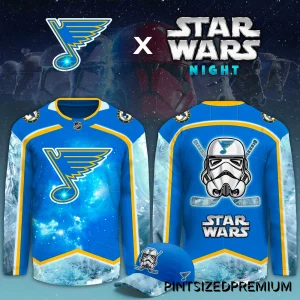 St Louis Blues 2026 Star War Galaxy Jersey