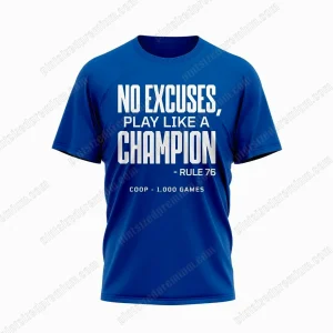 Tampa Bay Lightning 2026 No Excuses Play Like A Champion Shirt, Hoodie