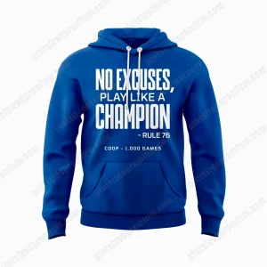 Tampa Bay Lightning 2026 No Excuses Play Like A Champion Shirt, Hoodie