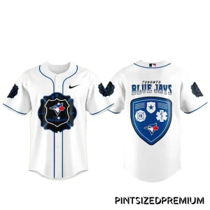 Toronto Blue Jays First Responders Night 2026 White Jersey