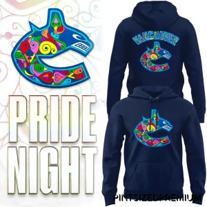 Vancouver Canucks Pride Night 2026 Hoodie