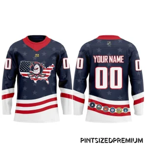 Anaheim Ducks 2026 Military Appreciation Night Hockey Jersey