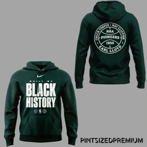 Built By Black History Chick Cooper Nat Cloffon Earl LLoyd Hoodie