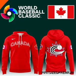 Canada 2026 World Baseball Classic Hoodie