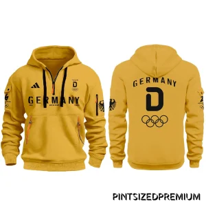 Deutschland Germany 2026 Olympics Zip Hoodie