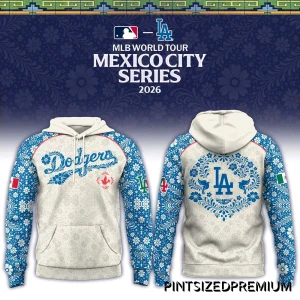 Los Angeles Dodgers Mexico City Series 2026 Hoodie