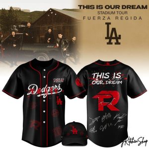 Los Angeles Dodgers x Fuerza Regida Tour 2026 Signature Jersey