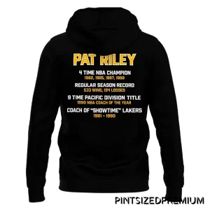 Los Angeles Lakers Honors Coach Pat Riley Shirt