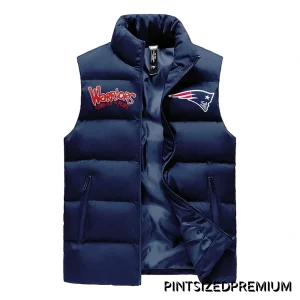 New England Patriots Coah Navy Cotton Vest