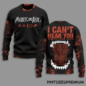 Pierce The Veil I Can’t Hear You Tour 2026 T-Shirt