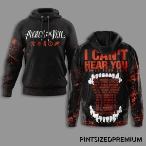 Pierce The Veil I Can't Hear You Tour 2026 T-Shirt