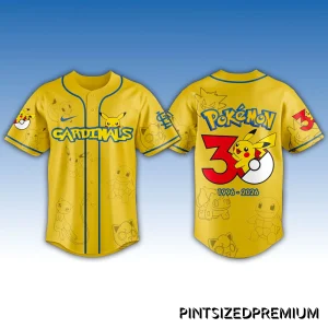 St Louis Cardinals Pokemon 30th Anniversary 2026 Jersey