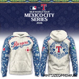 Texas Rangers Mexico City Series 2026 Hoodie